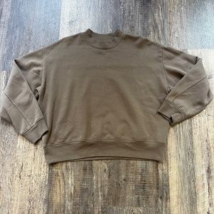 A New Day Brown Crewneck